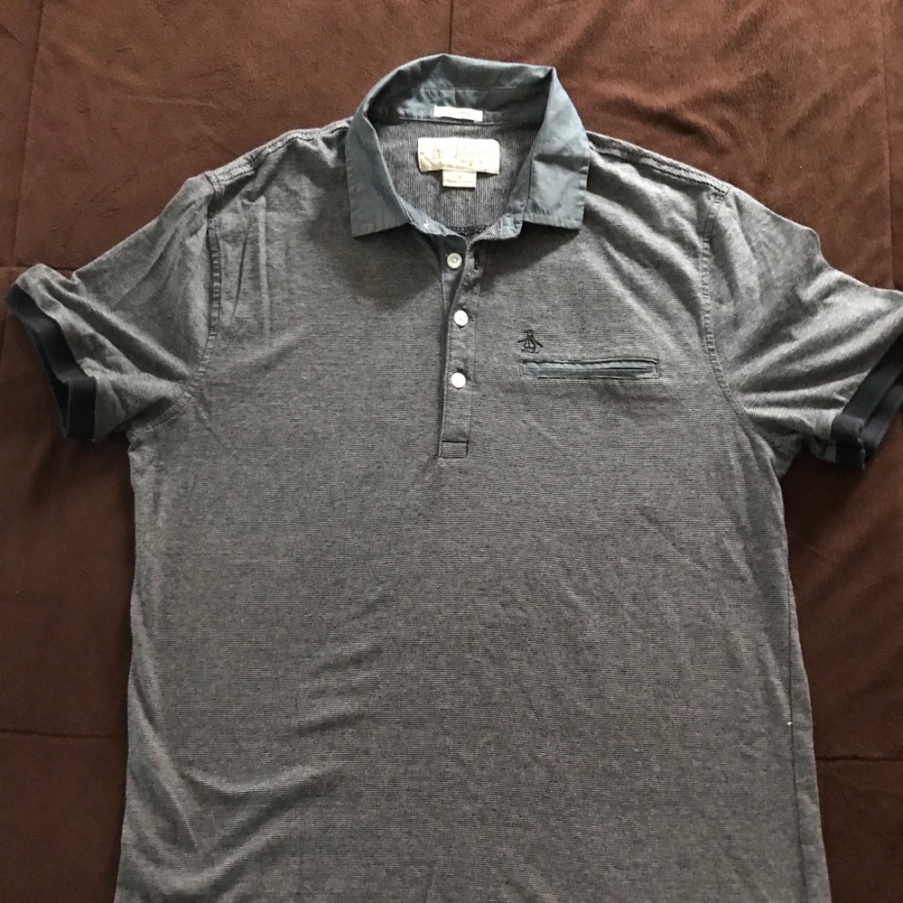 🎁Original Penguin Male shirt M size